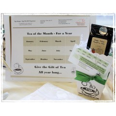 Tea of the Month ... For a Year!  Tigz TEA HUT